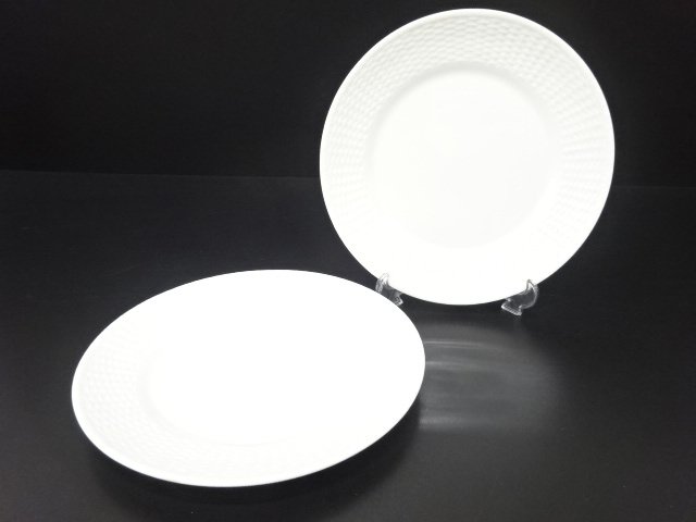 JAPANESE COLLECTIBLE / WEDGWOOD NANTUCKET PLATE PAIR (27 CM) WESTERN T
